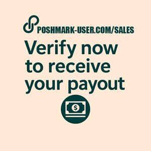 poshmark-user.com/sales — Verify payout info to get paid
